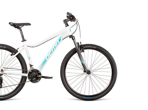 Bicykel Dema Tigra 1 white/turquoise 16" 2020