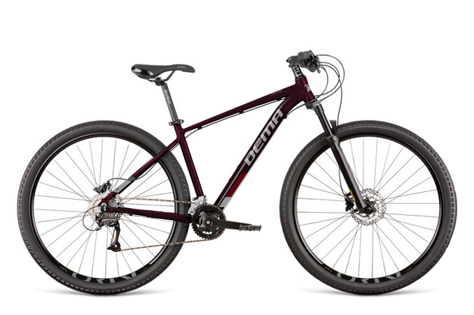 Bicykel Dema Ravena 5 Dark Bordo/Gray 2022