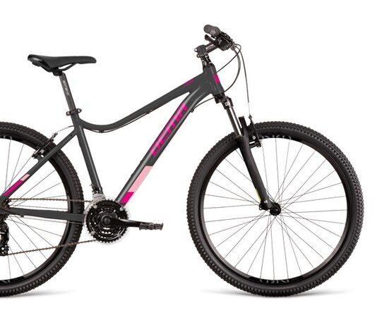 Bicykel Dema Tigra 1 Dark Gray/Magenta 2022