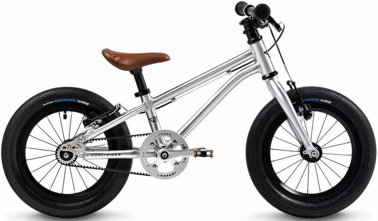 Bicykel Early Rider Belter 14 Brushed Aluminium