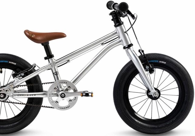 Bicykel Early Rider Belter 14 Brushed Aluminium
