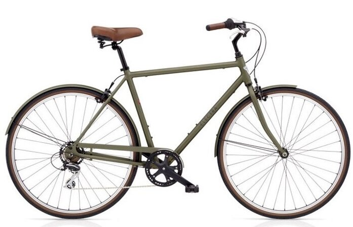 Bicykel Electra Loft 7D Mens' Matte Khaki 2024