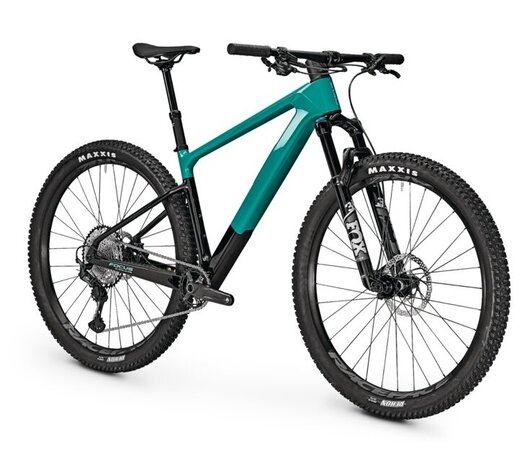 Bicykel Focus Raven 8.8 Bluegreen Glossy/Carbon Raw Glossy 2025