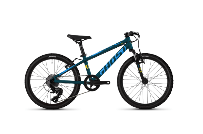 Bicykel Ghost Kato 20" Essential Petrol/Blue/Yellow 2021