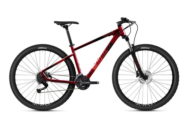 Bicykel Ghost Kato Universal Red/Black 2021