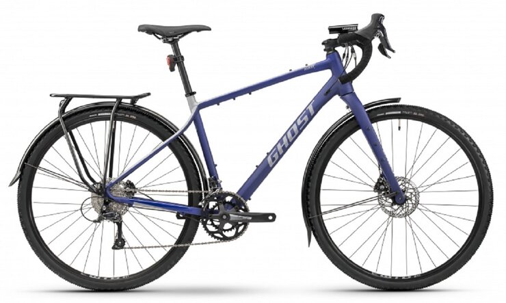 Bicykel Ghost Asket EQ AL Grey/Blue E 2023