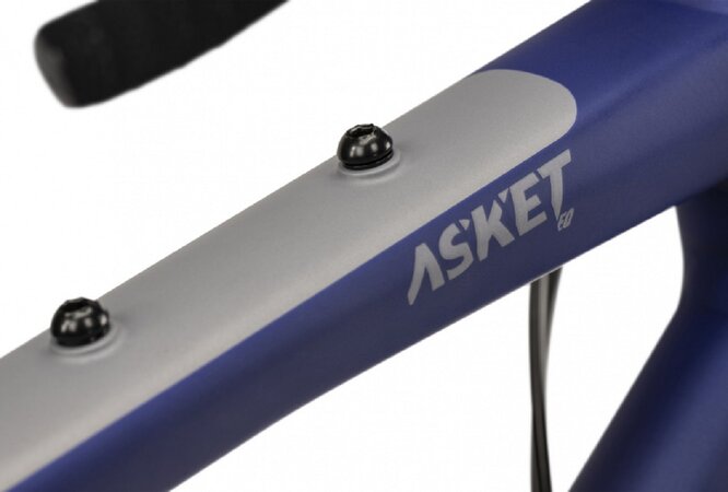 Bicykel Ghost Asket EQ AL Grey/Blue E 2023