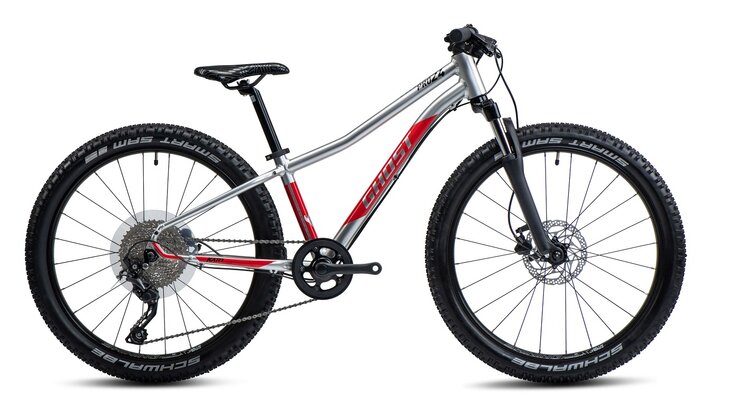 Bicykel Ghost Kato 24 Pro Silver/Red Gloss 2024