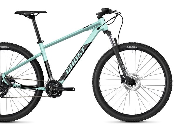 Bicykel Ghost Kato Base 27.5 Mint Green Pearl/Black Matt 2022
