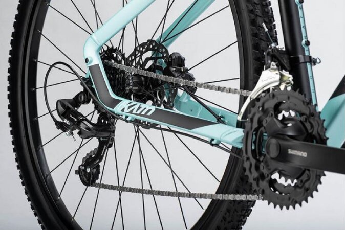 Bicykel Ghost Kato Base Mint Green Pearl/Black Matt E 2024