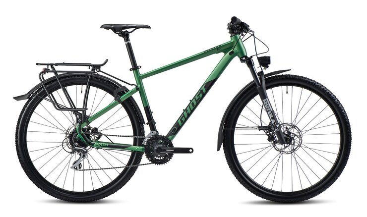 Bicykel Ghost Kato EQ Khaki Metallic/Black Metallic 2022