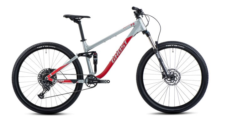 Bicykel Ghost Kato FS Base Grey / Red 2024