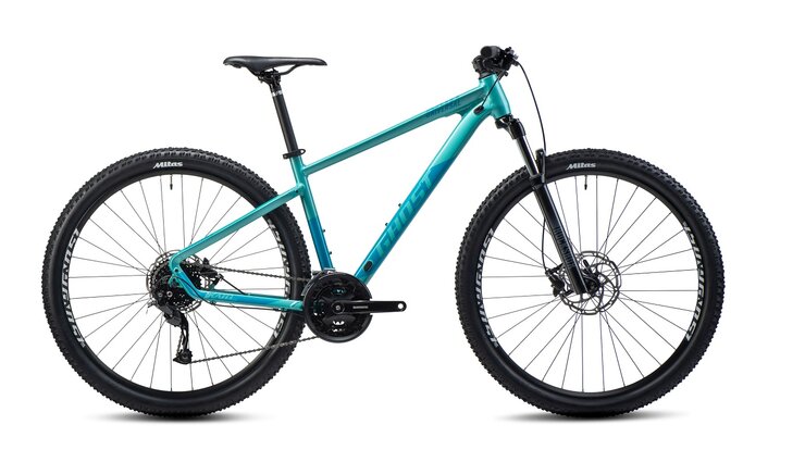 Bicykel Ghost Kato Universal Green Pearl/Azur Blue Metallic 2024