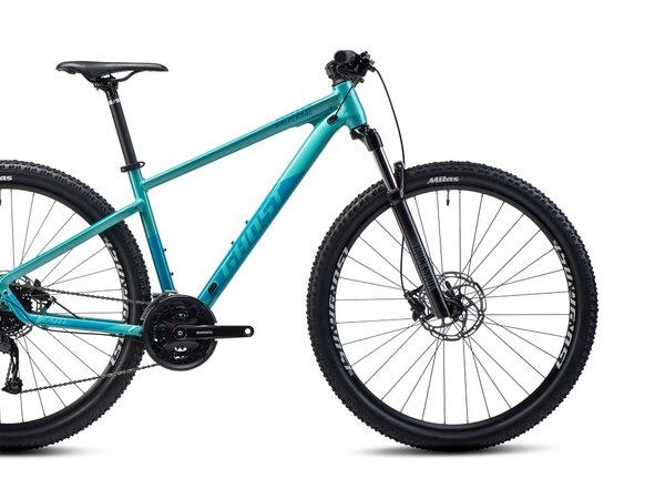 Bicykel Ghost Kato Universal Green Pearl/Azur Blue Metallic 2024