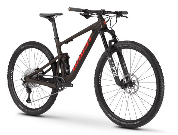 Bicykel Ghost Lector FS Essential Chocolate Brown/Riot Red 2022 Bicykel Ghost Lector FS Essential Chocolate Brown/Riot Red 2022