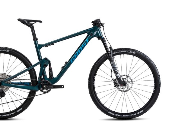 Bicykel Ghost Lector FS LC Essential Petrol Blue/Ocean Blue 2022