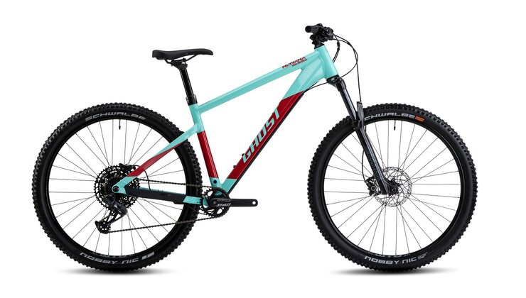 Bicykel Ghost Nirvana Trail Universal Green/Red 2022