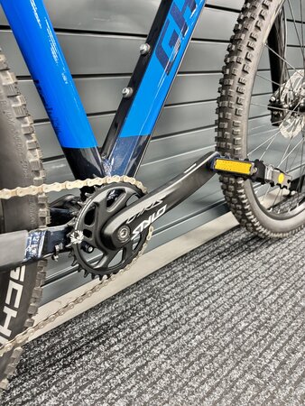 Testovaný bicykel Ghost Nirvana Universal 29 Navy Blue/Dirty Blue 2022