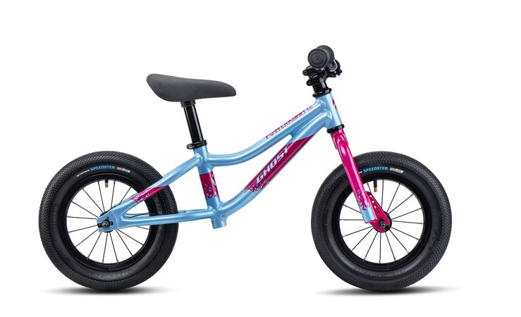 Odrážadlo Ghost Powerkiddy 12 Baby Blue/Magenta Gloss 2022