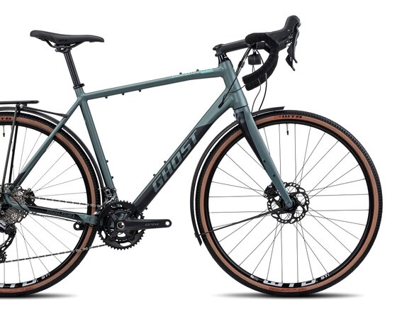 Bicykel Ghost Road Rage Essential EQ Green Matt/Metallic Black 2022