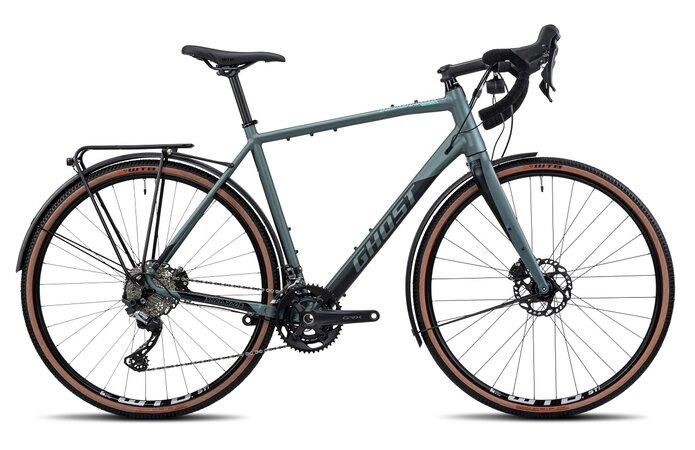 Bicykel Ghost Road Rage Essential EQ Green Matt/Metallic Black 2022