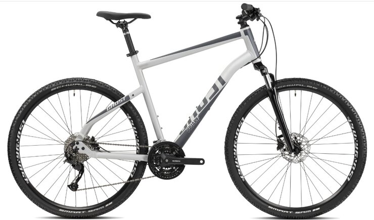 Bicykel Ghost Square Cross Grey/Grey 2024