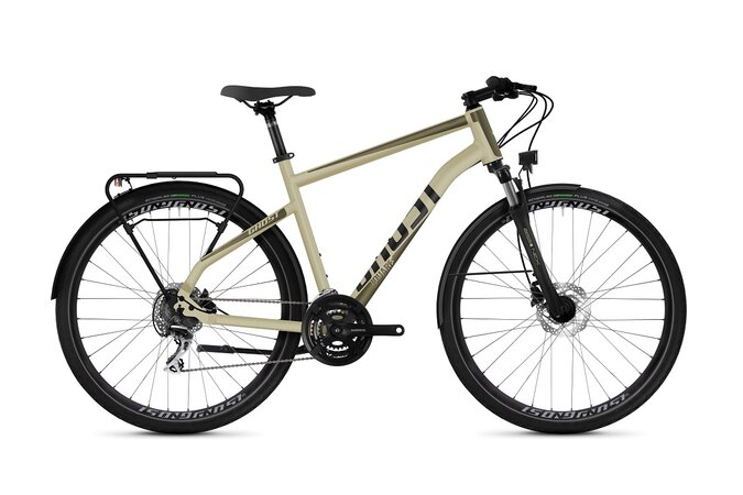 Bicykel Ghost Square Trekking Base Dust / Midnight Black E 2022