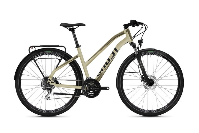 Bicykel Ghost Square Trekking Base Ladies Dust / Midnight Black E 2022