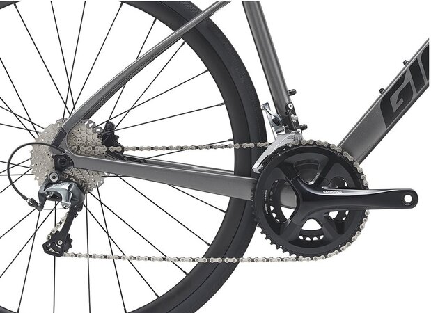 Bicykel Giant FastRoad Advanced 2 M21 Charcoal 2021