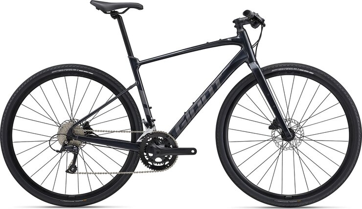 Bicykel Giant FastRoad AR 2 Metallic Black 2023