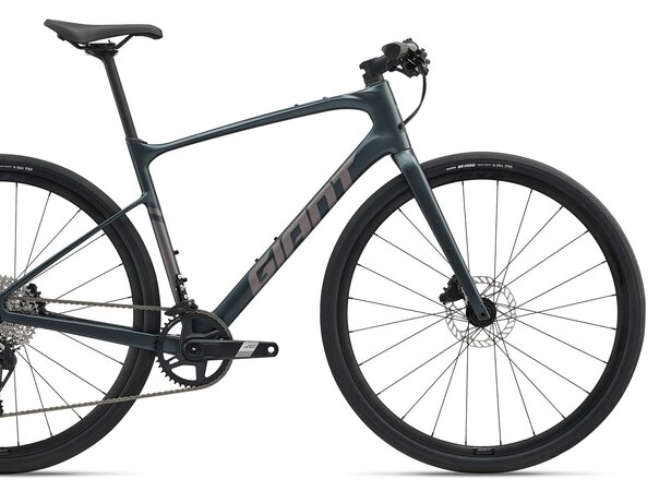 Bicykel Giant FastRoad AR Advanced 1 Asphalt Green 2025