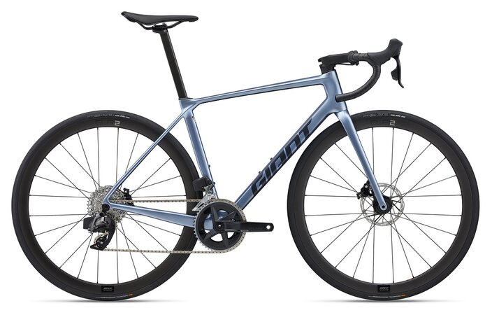 Bicykel Giant TCR Advanced 0 AXS Frost Silver 2025