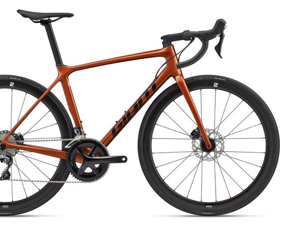 Bicykel Giant TCR Advanced 1+ Disc-Pro Compact Amber Glow 2022