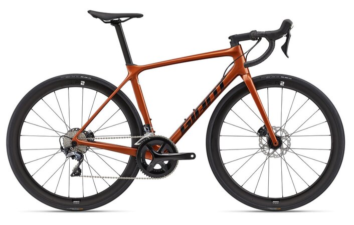Bicykel Giant TCR Advanced 1+ Disc-Pro Compact Amber Glow 2022
