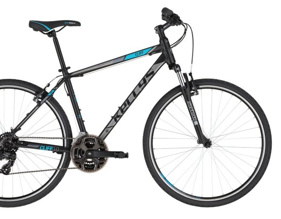 Bicykel Kellys Cliff 10 Black/Blue