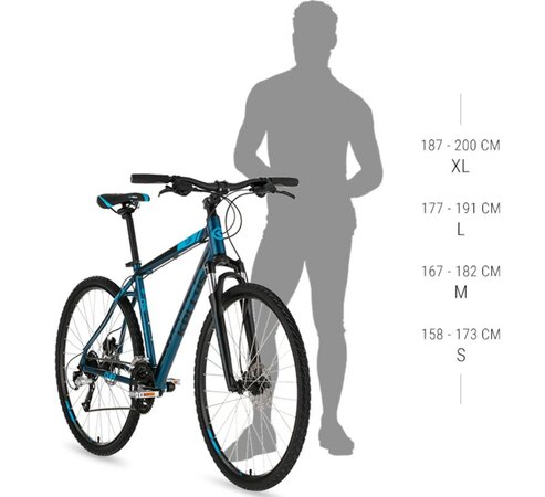 Bicykel Kellys Cliff 70 Grey