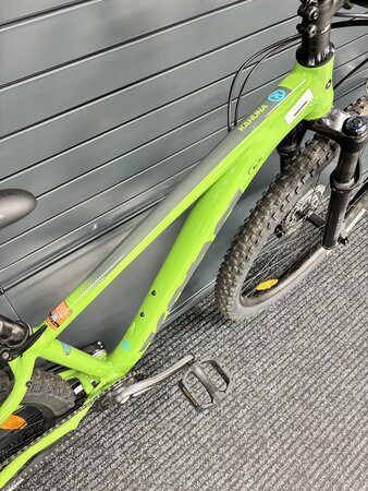 Testovaný bicykel Kona Kahuna Green 2023