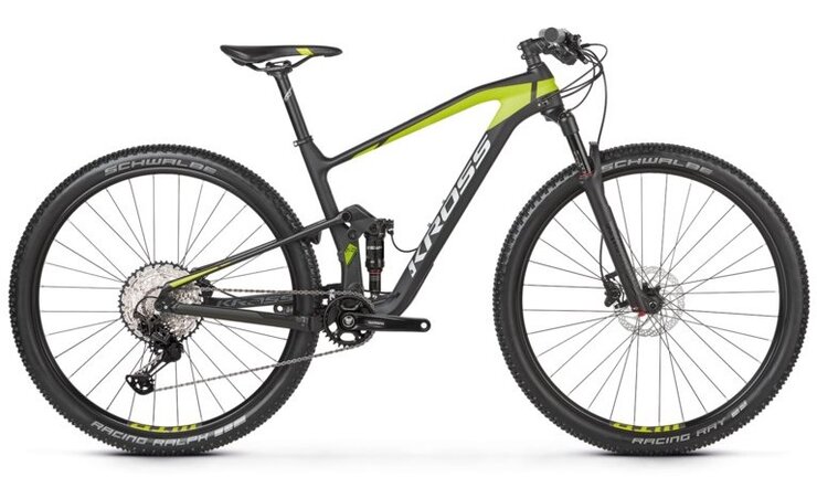 Bicykel Kross Earth 3.0 Black/Lime 2021