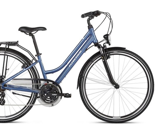 Bicykel Kross Trans 2.0 White/Blue 2021