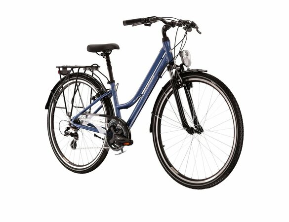 Bicykel Kross Trans 2.0 Blue/White Glossy 2022