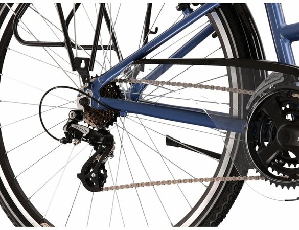 Bicykel Kross Trans 2.0 Blue/White Glossy 2022