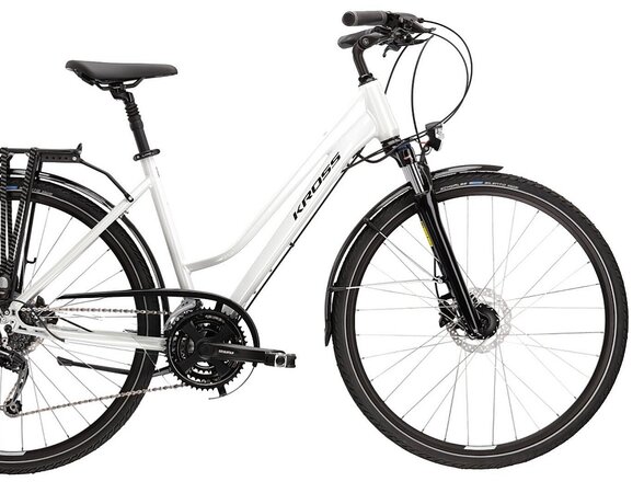 Bicykel Kross Trans 5.0 White 2022