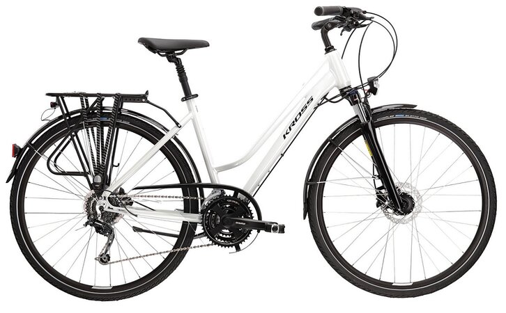 Bicykel Kross Trans 5.0 White 2022