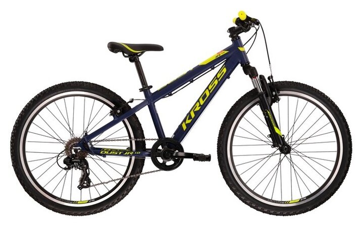 Bicykel Kross Dust JR 1.0 Graphite/Lime Matte 2022