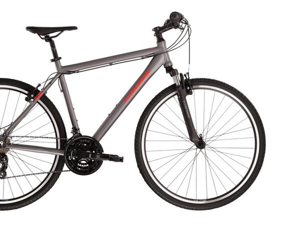 Bicykel Kross Evado 1.0 Graphite/Red Matte 2022