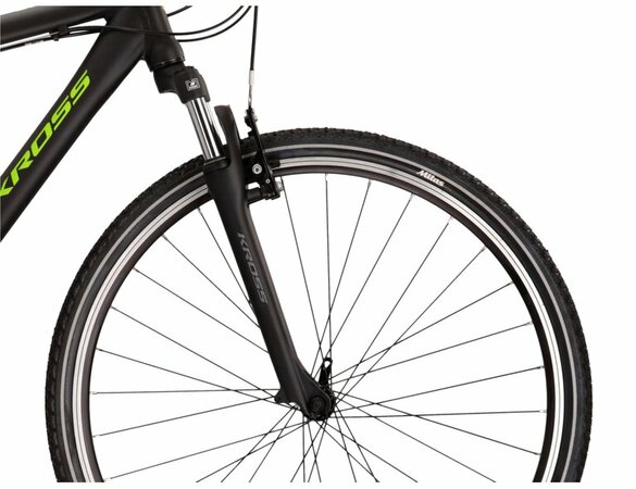 Bicykel Kross Evado 2.0 Black/Green Matte 2022