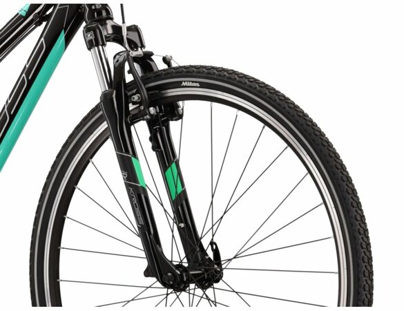 Bicykel Kross Evado 2.0 W Black/Mint Glossy 2022