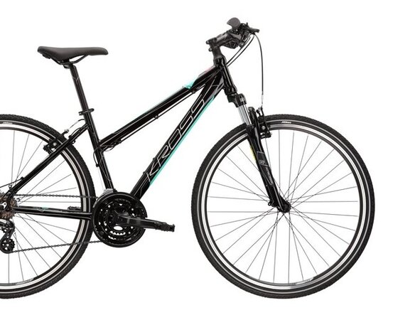 Bicykel Kross Evado 2.0 W Black/Mint Glossy 2022