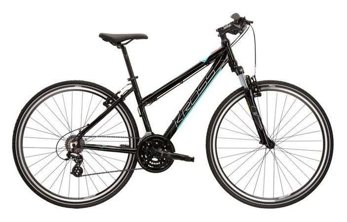 Bicykel Kross Evado 2.0 W Black/Mint Glossy 2022