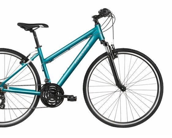 Bicykel Kross Evado 3.0 Turquoise/Silver Glossy 2022